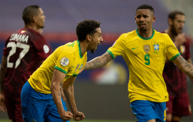 巴西翻盘马德里竞技，法比尼奥惊艳四座