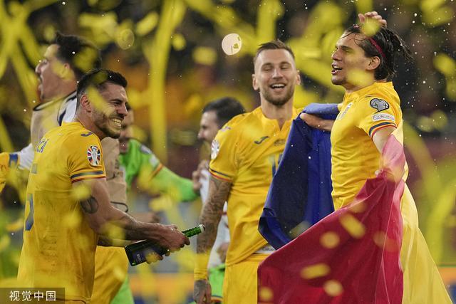 罗马尼亚足球队战胜强劲对手晋级八强